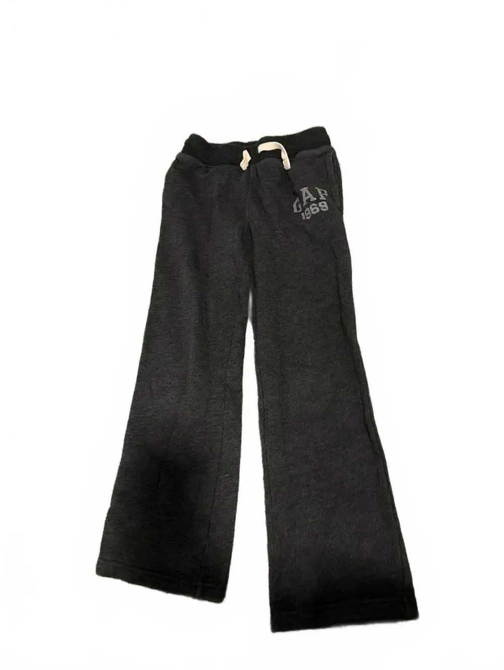 GAP Kids Boys Large Black Casual Sweatpants Drawstring Waist